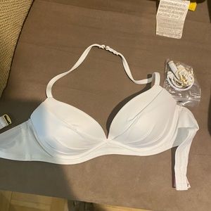 White Victoria’s Secret Bikini Top - Brand New